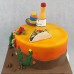 Countries - Mexican Themed Sunset cake (D, V, 3L)